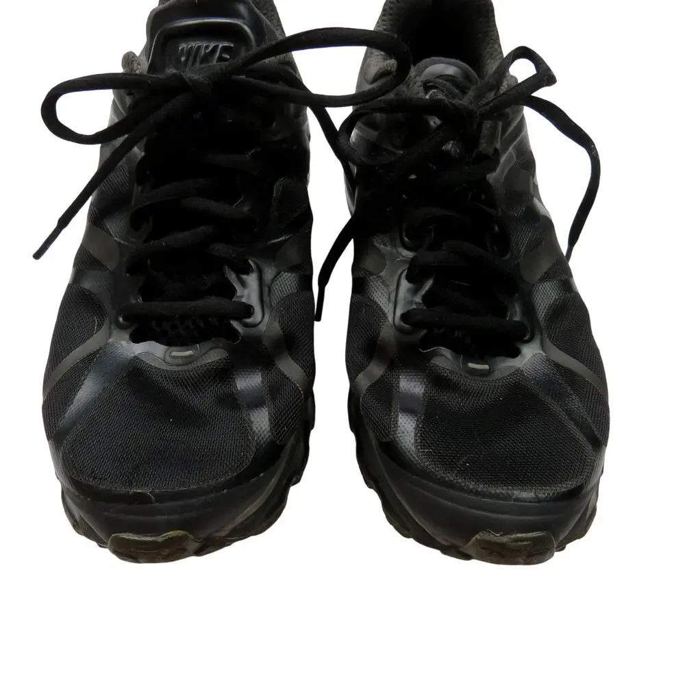 Nike Air Max 2012 Pure Platinum Black Running Shoes Sneakers Size 7.5 Women's